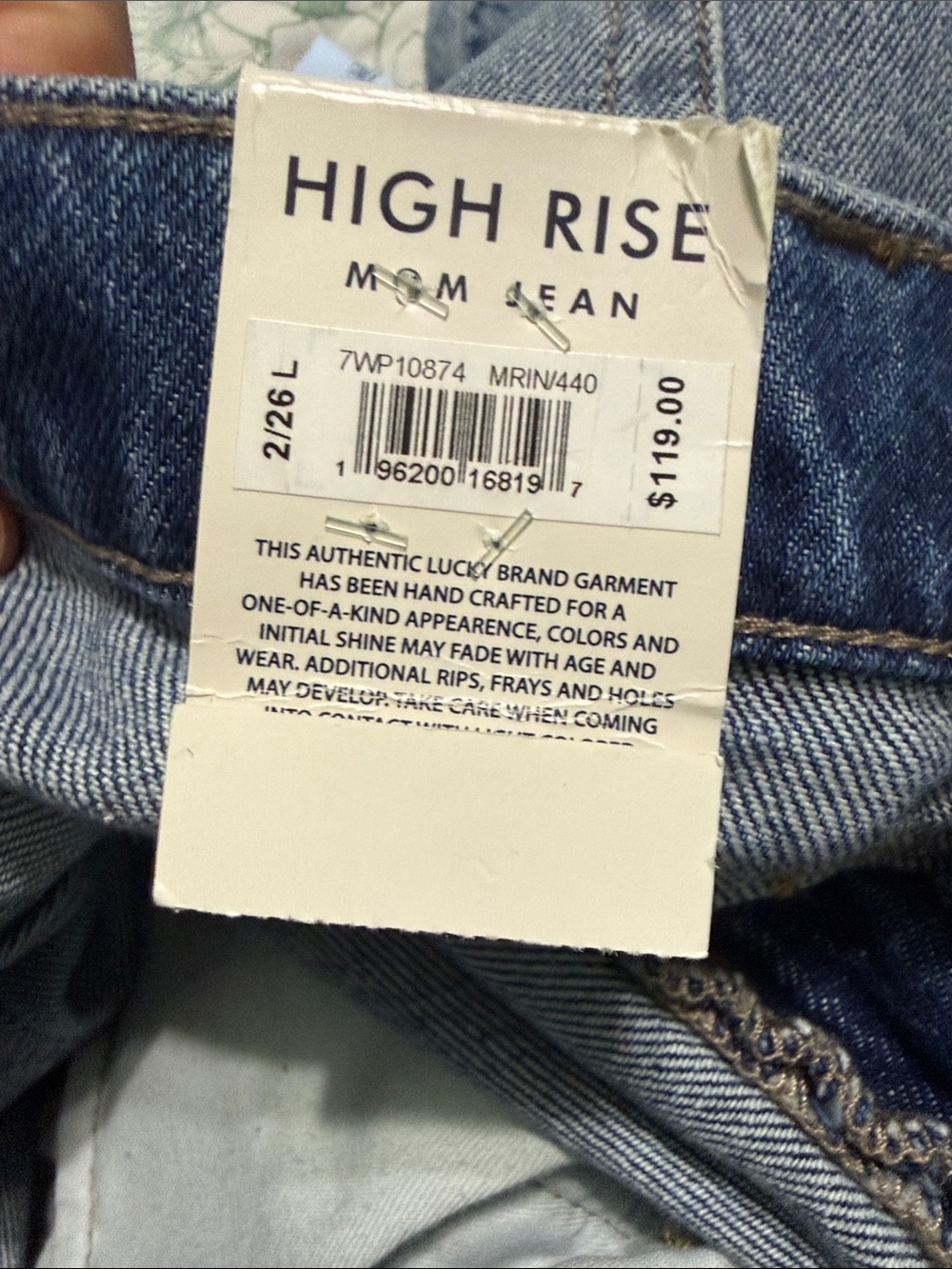 Lucky Brand Drew High Rise
Mom Jeans
SIZE 26 (US 2) - Picture 11 of 12